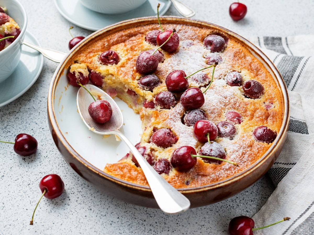 Clafoutis: Backe den saftigen französischen Kirschkuchen nach