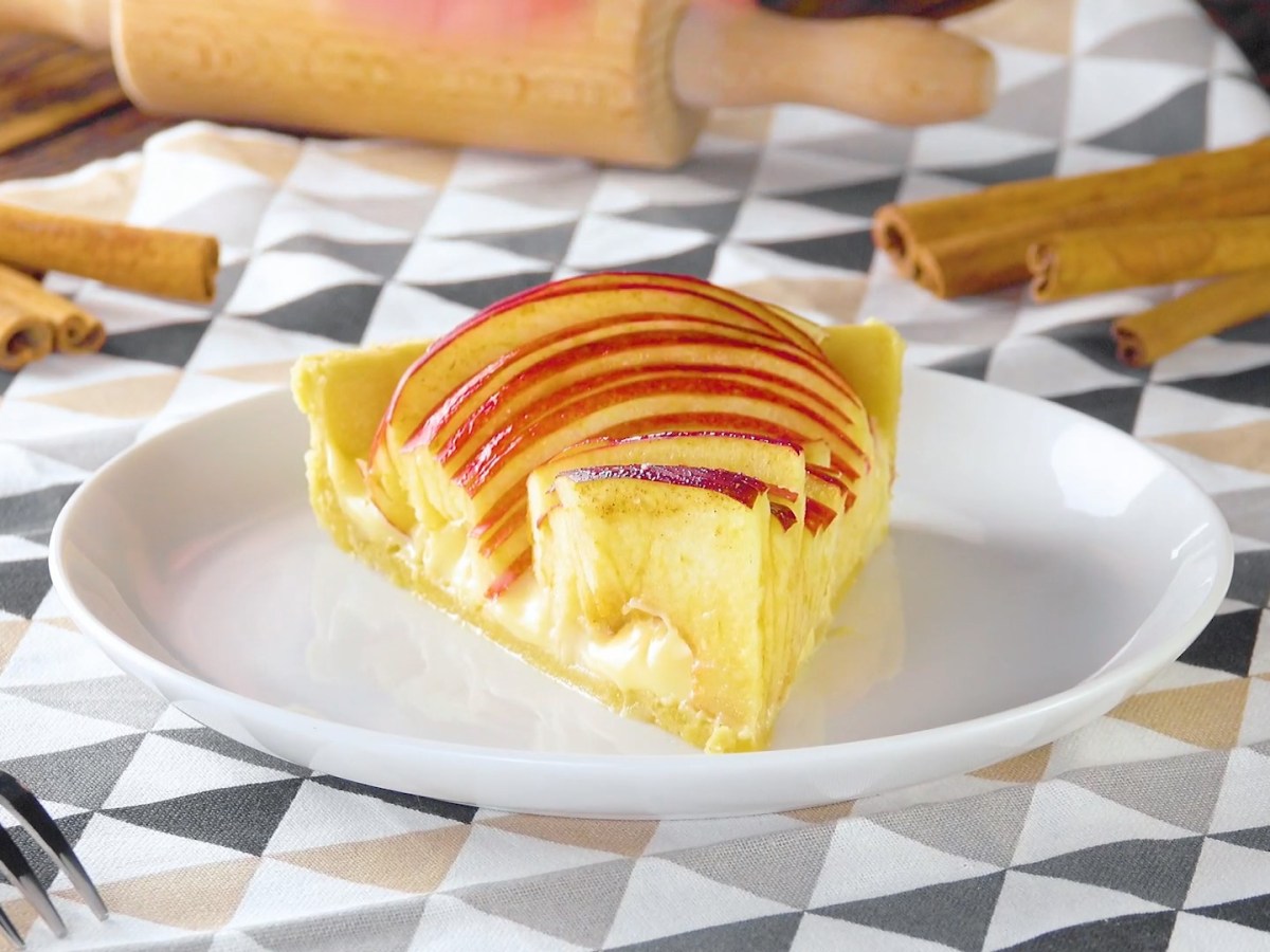 Apfelkuchen mit Pudding-Creme: leckere Neuauflage eines Klassikers