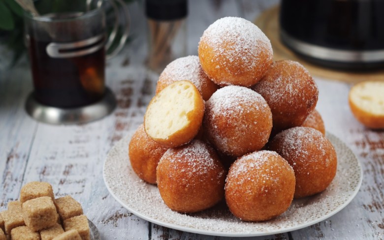 Quarkbällchen aus dem Airfryer schmecken wie vom Weihnachtsmarkt