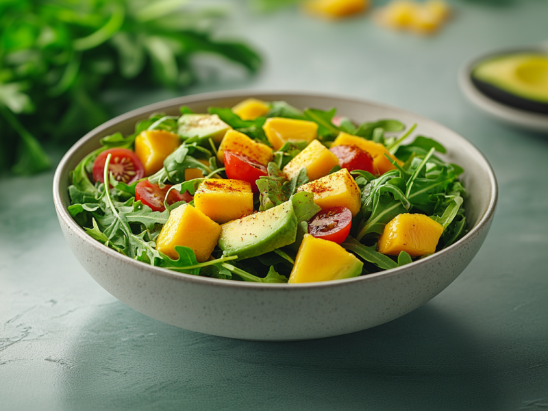 KÃ¶stlicher Mango-Avocadosalat: fruchtig frisch zu jeder Gelegenheit