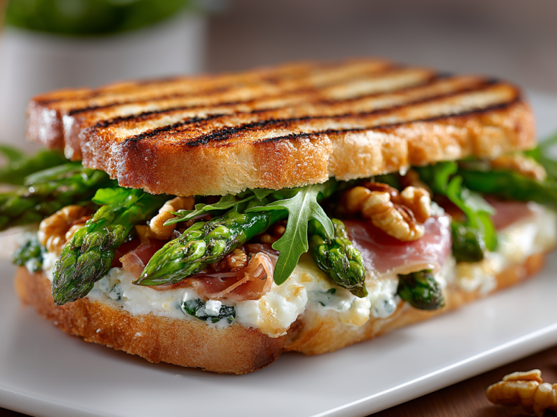 Dieses Spargel-Sandwich wirst du lieben