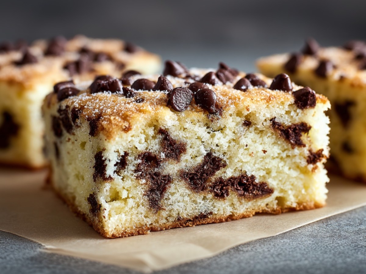 Chocolate-Chip-Kuchen: einfach gebacken, einfach lecker