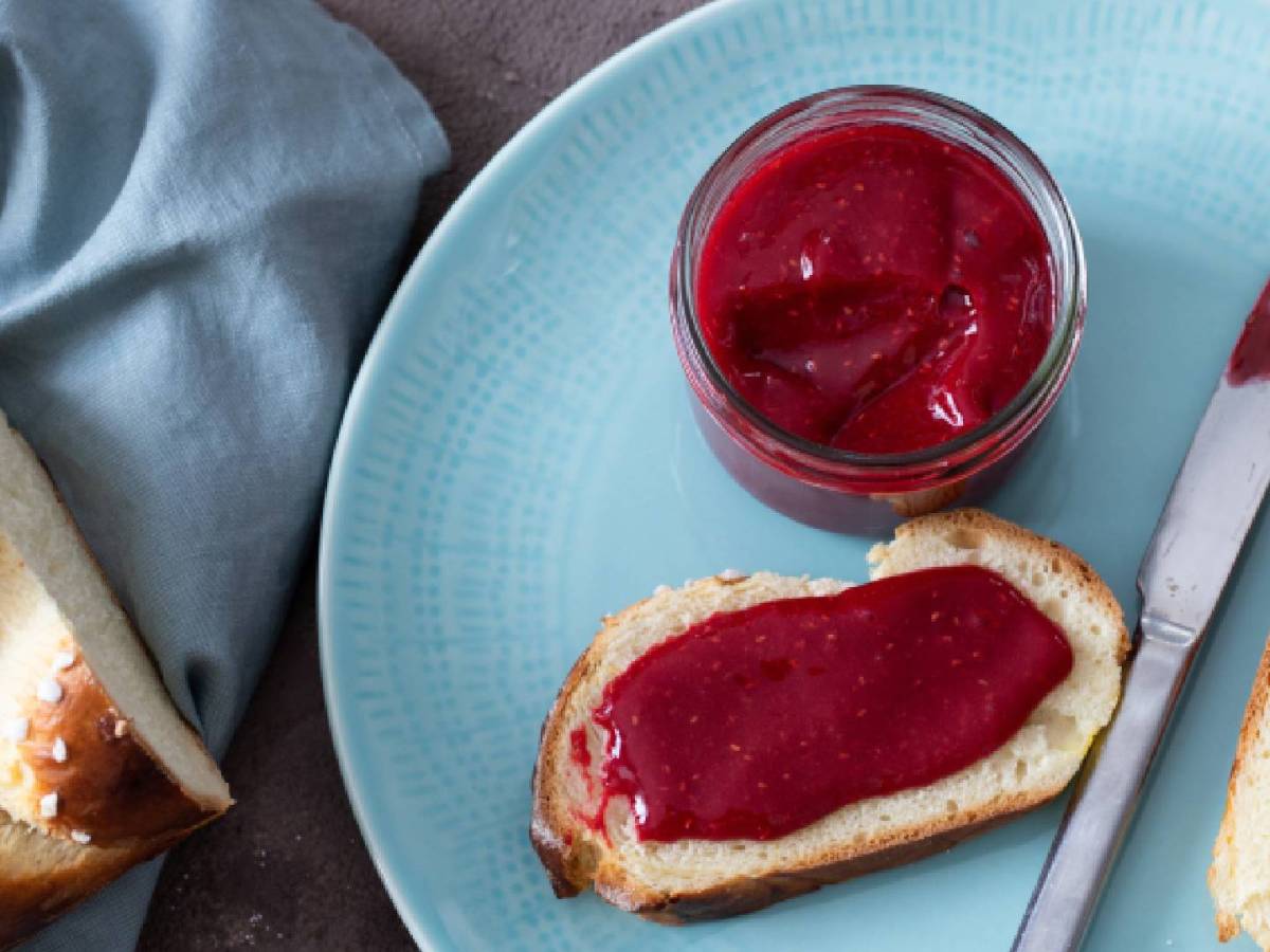 Samtweicher Genuss: Himbeermarmelade ohne Kerne