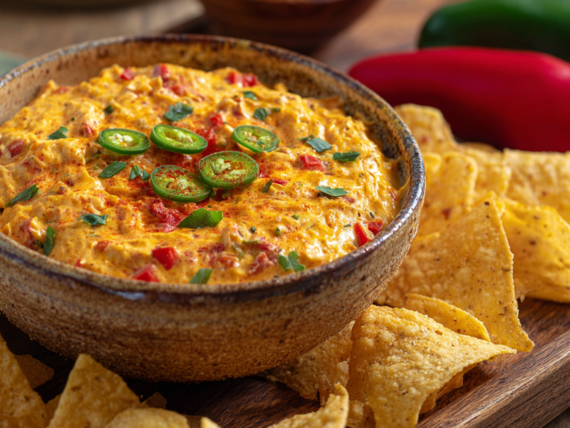Verfeinere dein Brot und deine Nachos mit diesem herrlich pikanten Dip